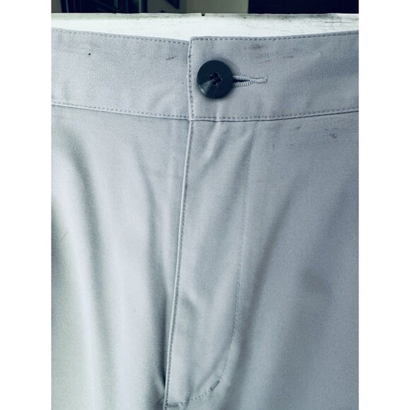 Adidas Golf Shorts ClimaCool Gray Performance Athletic Mens Sz 36 - Picture 6 of 11